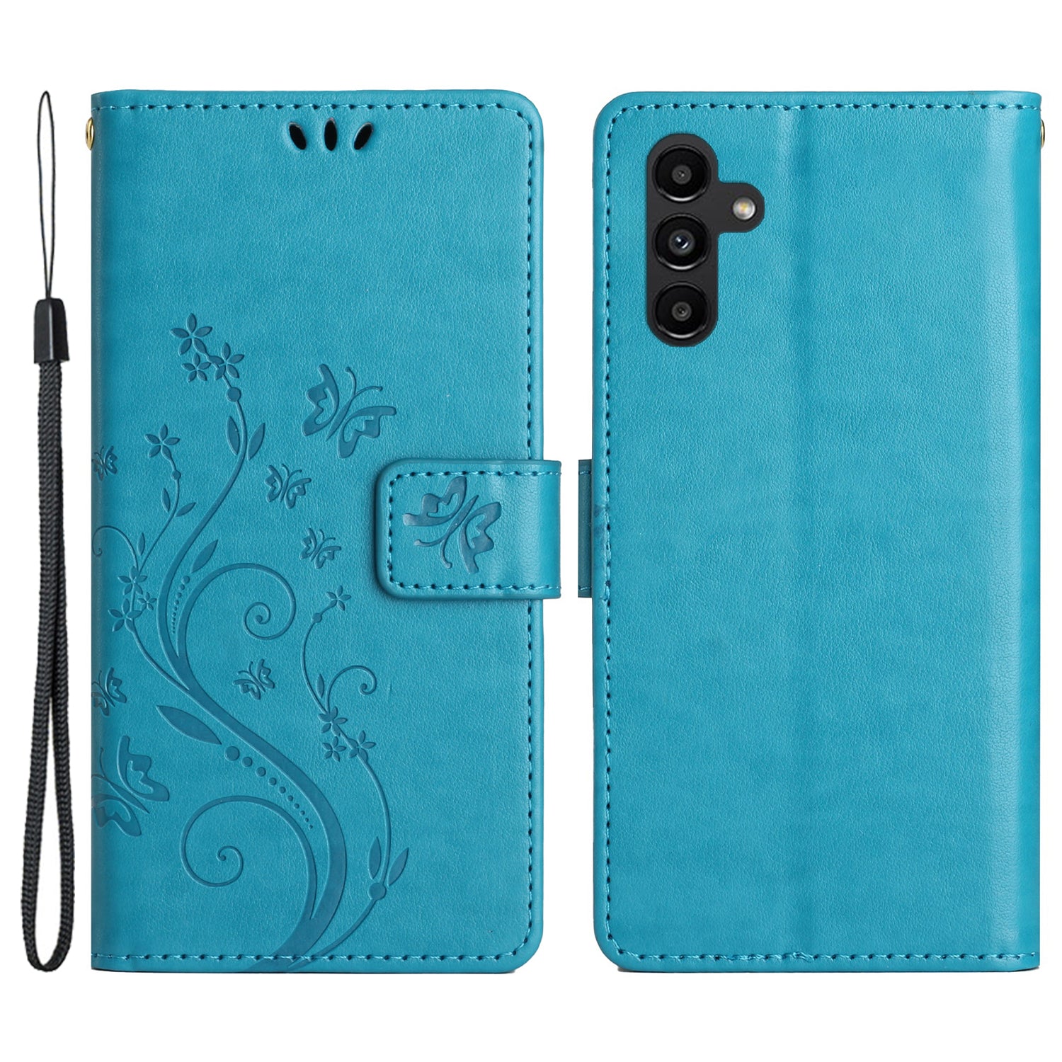 For Samsung Galaxy A54 5G Anti-drop Flower Butterfly Imprinted Flip Phone Cover Shockproof PU Leather Phone Case Wallet Stand For Samsung Galaxy A54 5G Anti-drop Flower Butterfly Imprinted Flip Phone Cover Shockproof PU Leather Phone Case Wallet Stand